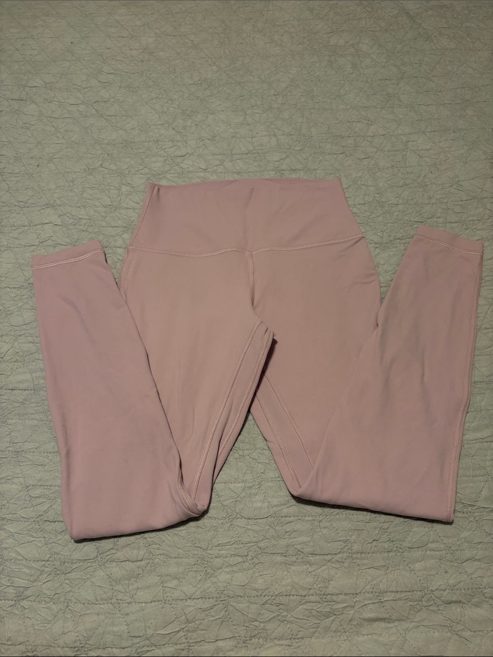lululemon athletica High-Rise Leggings — Light mauve pink color
